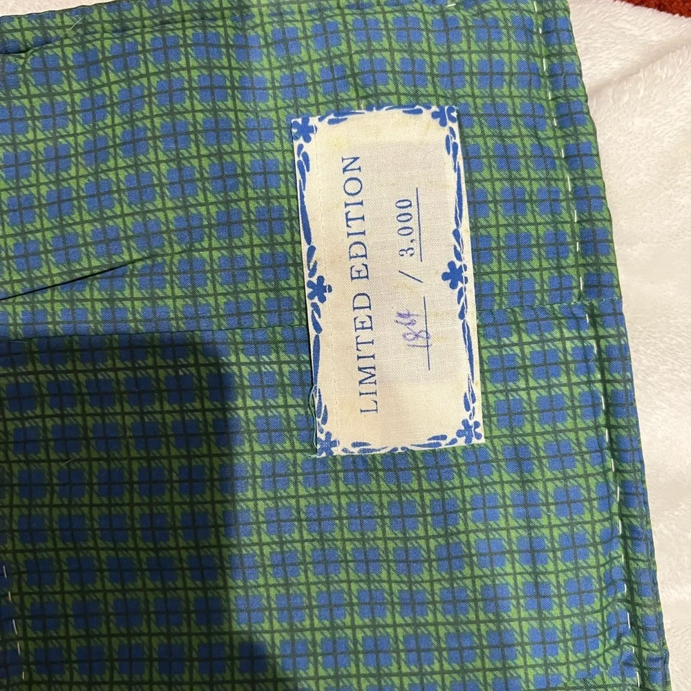 Let It Snow Christmas season throw limited edition 184/3000